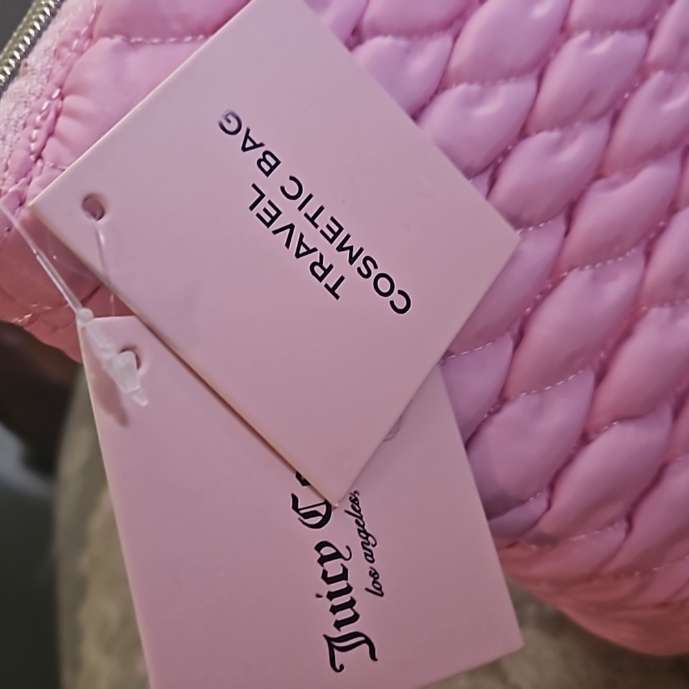 NWT Juicy Couture Travel Cosmetics Pouch - Picture 3 of 10